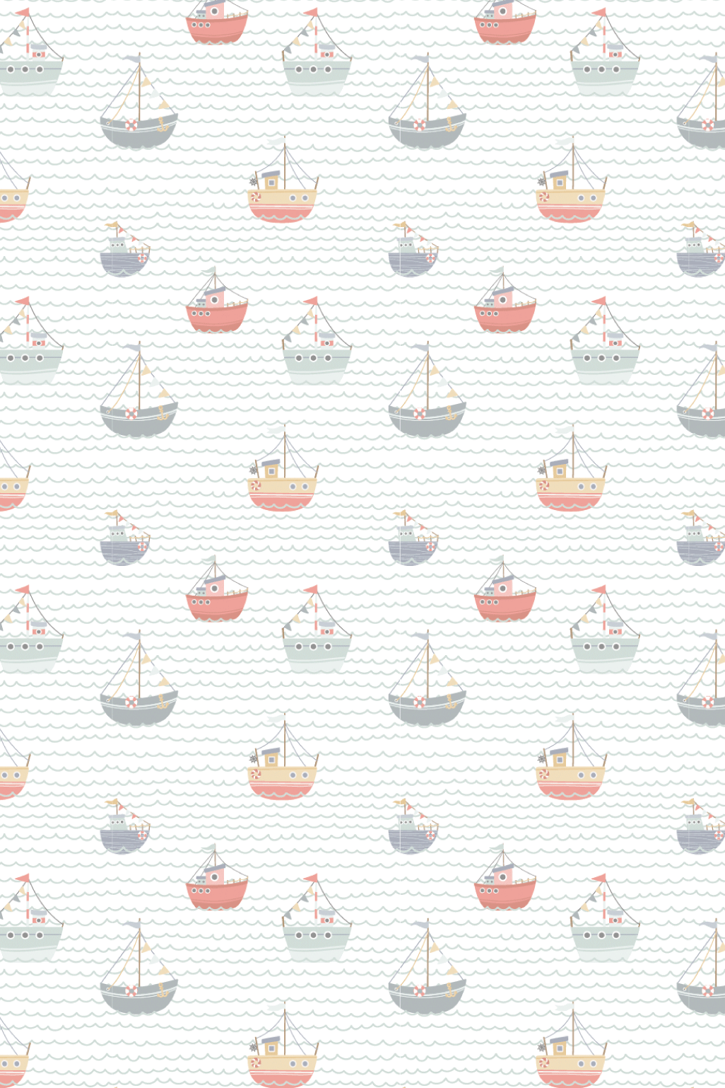 Toalla Capucha Barco Color