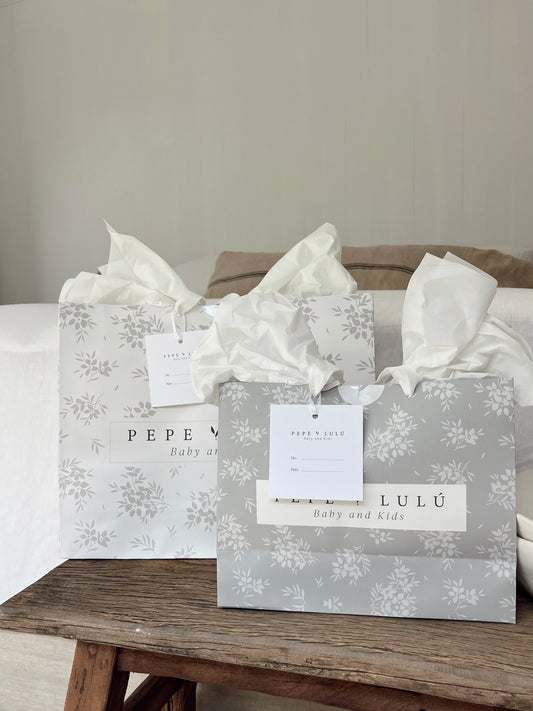 Tarjeta de regalo de Pepe y Lulú