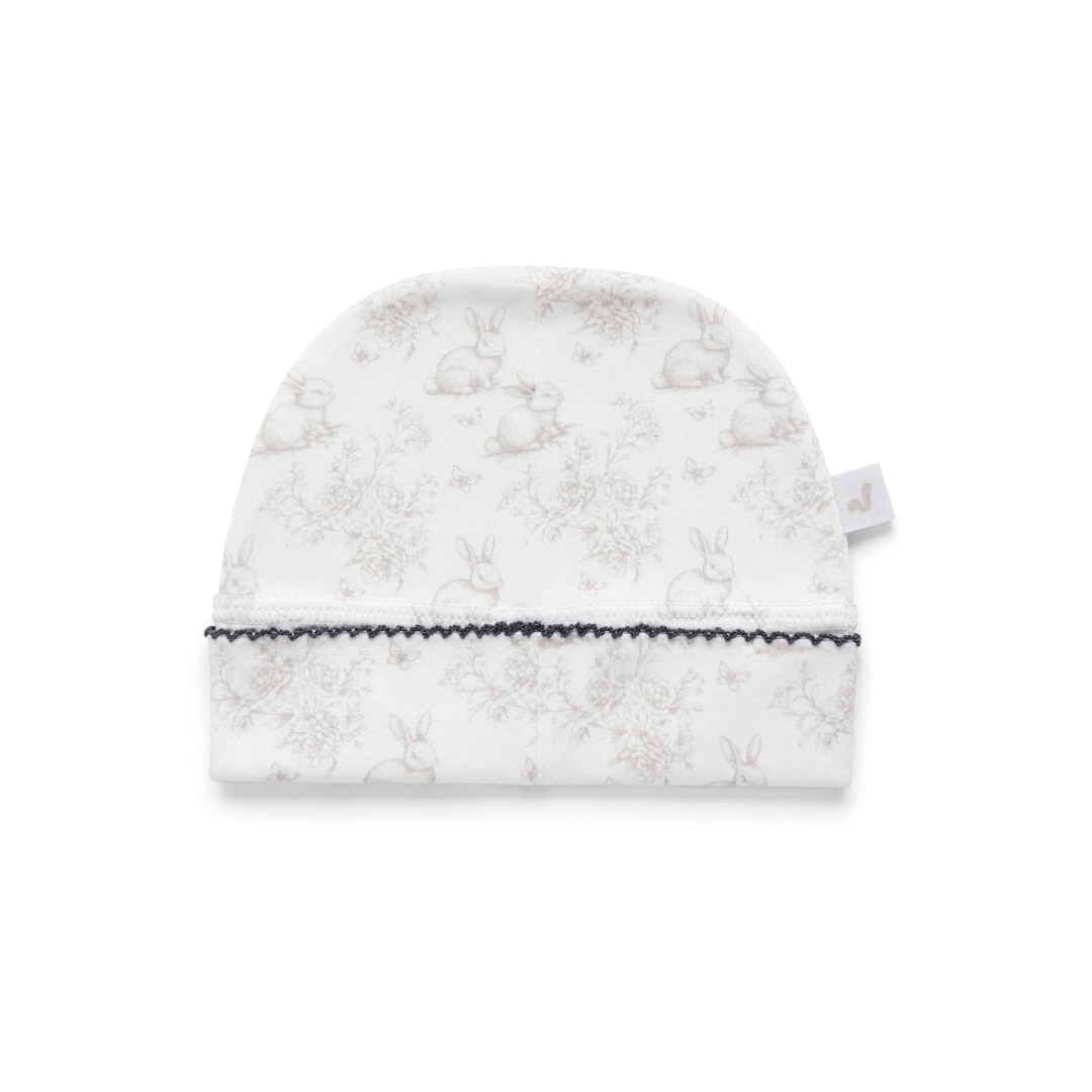 Gorrito Pima Conejo Gris