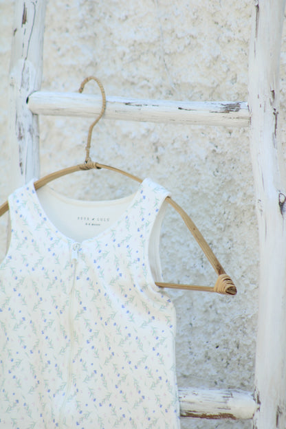 Saquito Verano Flor Violeta