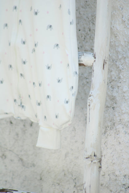 Saquito Verano Elefante Rosa