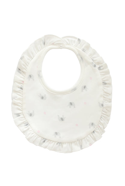 Babero Elefante Rosa