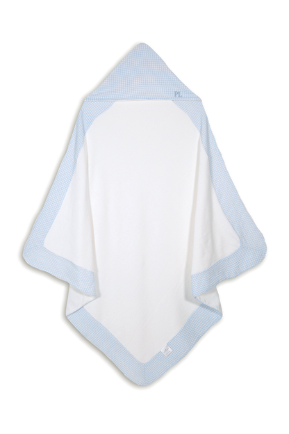 Toalla Muselina Vichy Celeste
