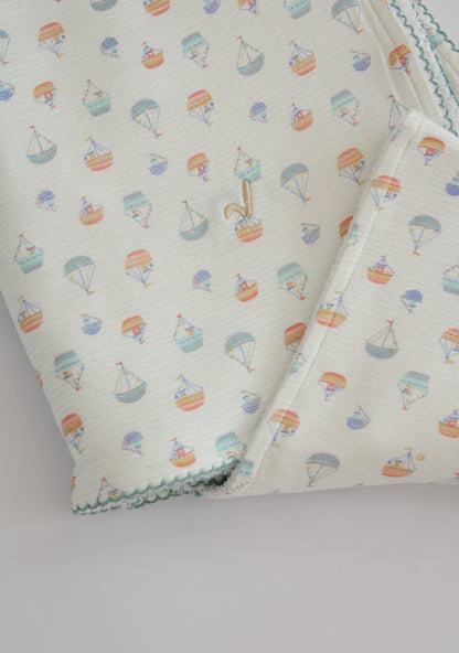 Toalla Capucha Barco Color