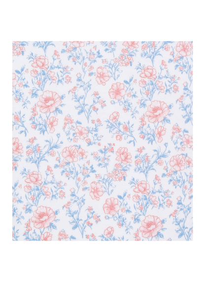 Gorrito Pima Flores Rosadas