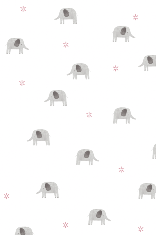 Saquito Verano Elefante Rosa